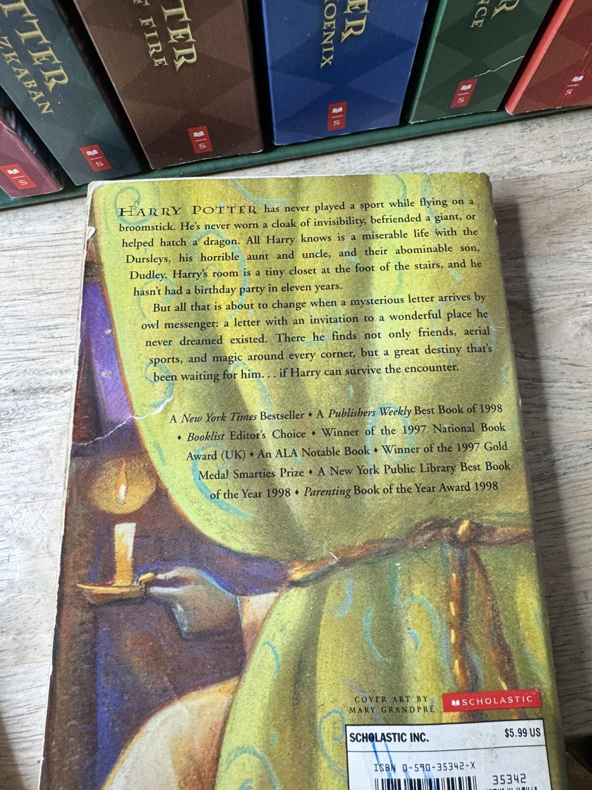 Harry Potter Paperback Boxset #1-7 by J. K. Rowling (2009, Paperback) READ
