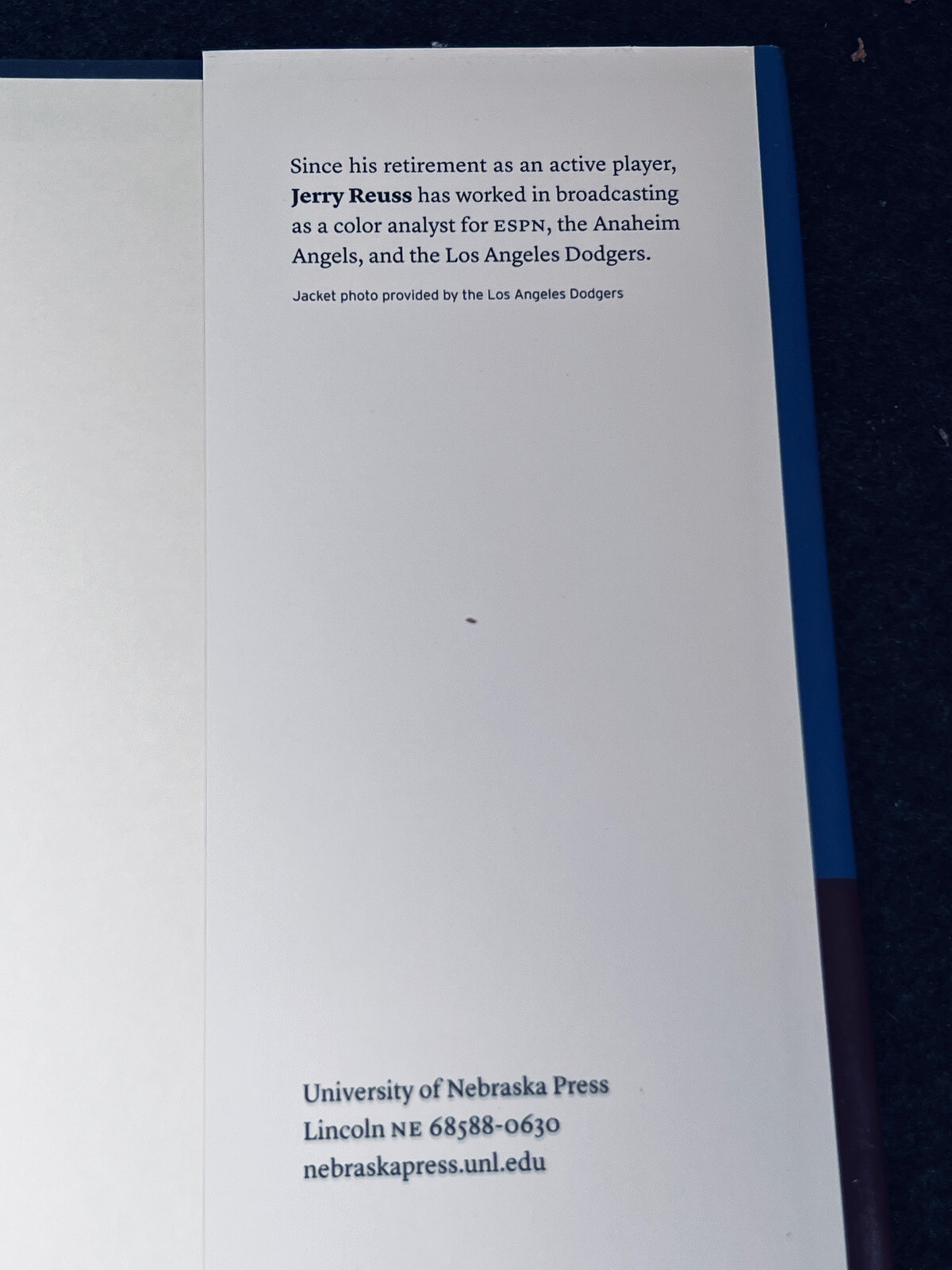 SIGNED Bring In the Right-Hander! by Jerry Reuss 2014 HC/DJ Dodgers Pirates