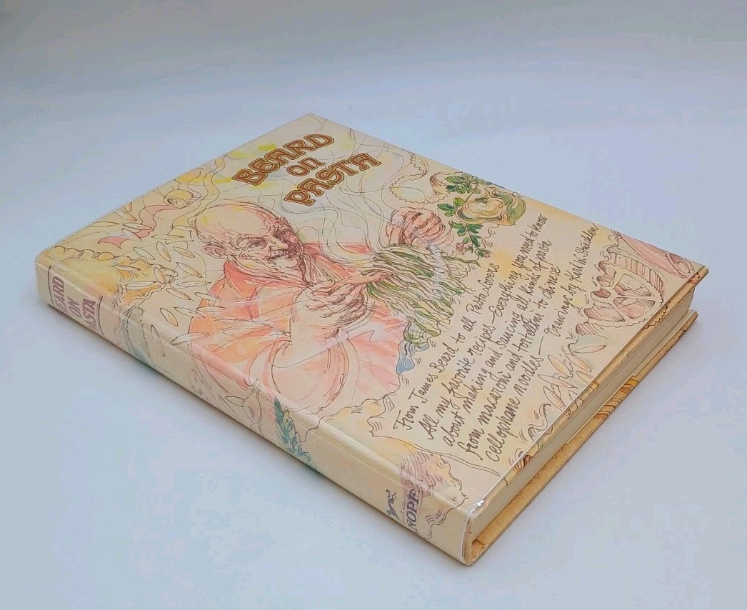 Beard on Pasta James Beard 1983 First Edition Hardcover Alfred A. Knopf Cookbook