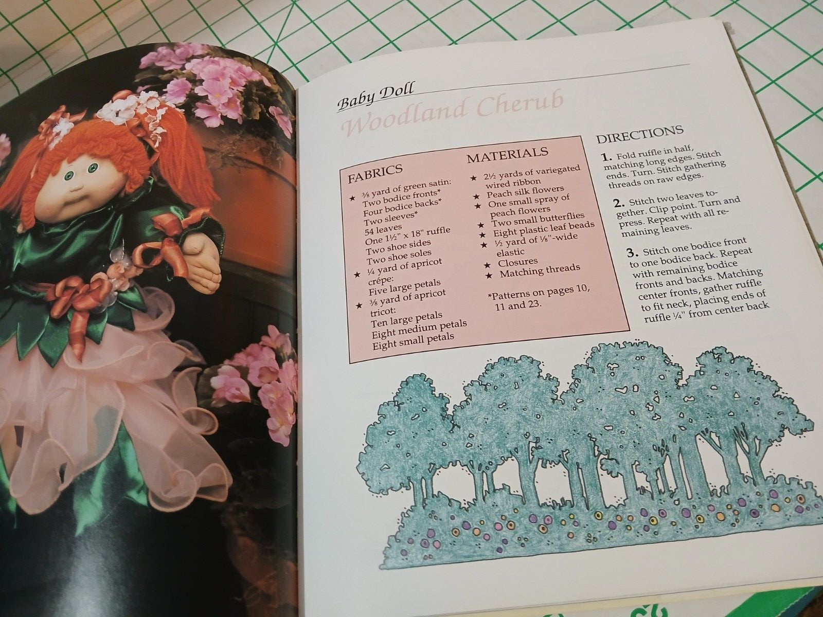 10.5″X9″ HC BOOK w/DC- THE VANESSA-ANN COLLECTION – DOLL CLOTHES TO MAKE
