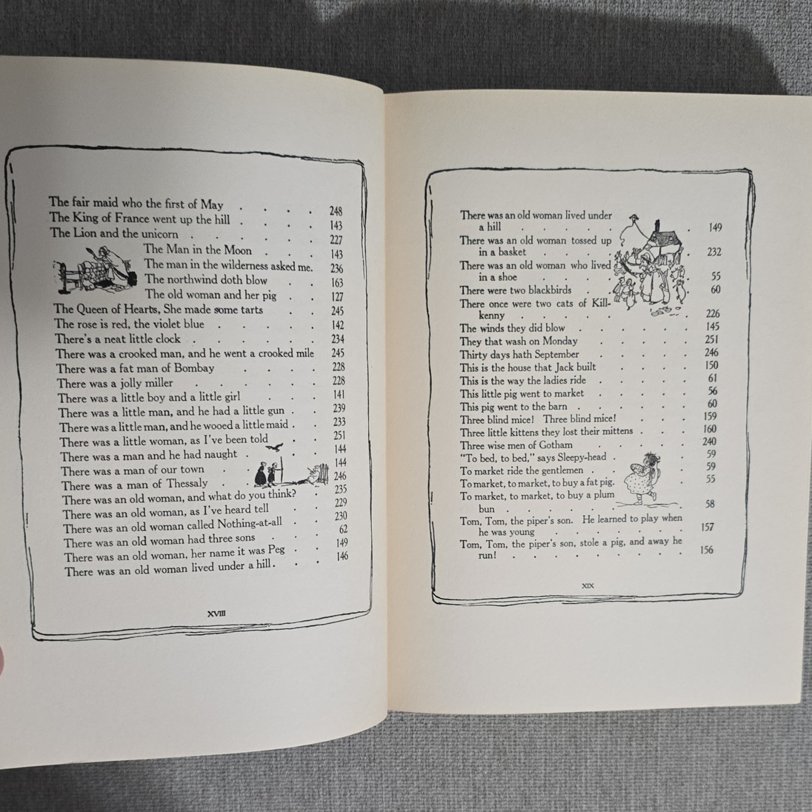 Mother Goose Hardcover 1913 The Century Co. Arthur Rackham Illustrated