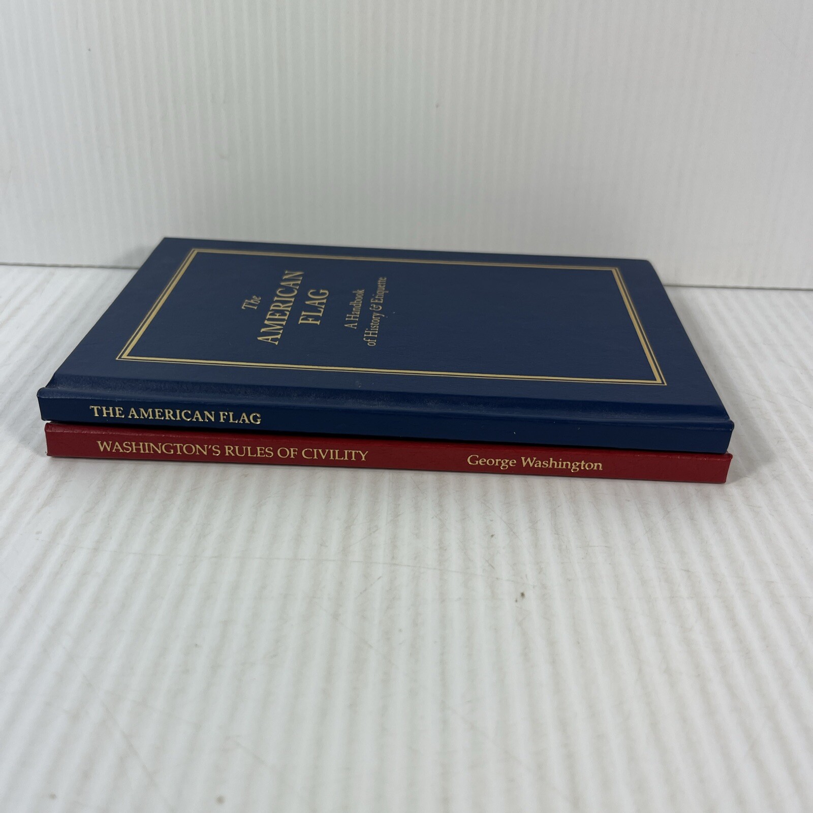 Washington’s Rules of Civility and The American Flag History and Etiquette Lot