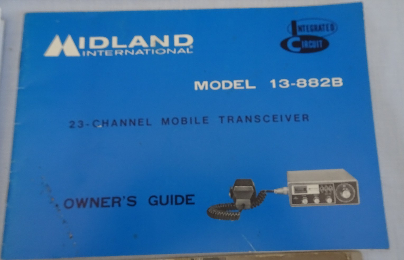 Lot 8 MANUALS DeWalt Tools Midland CB Radio CRAFTSMAN Fluke BRINLY Porter-Cable