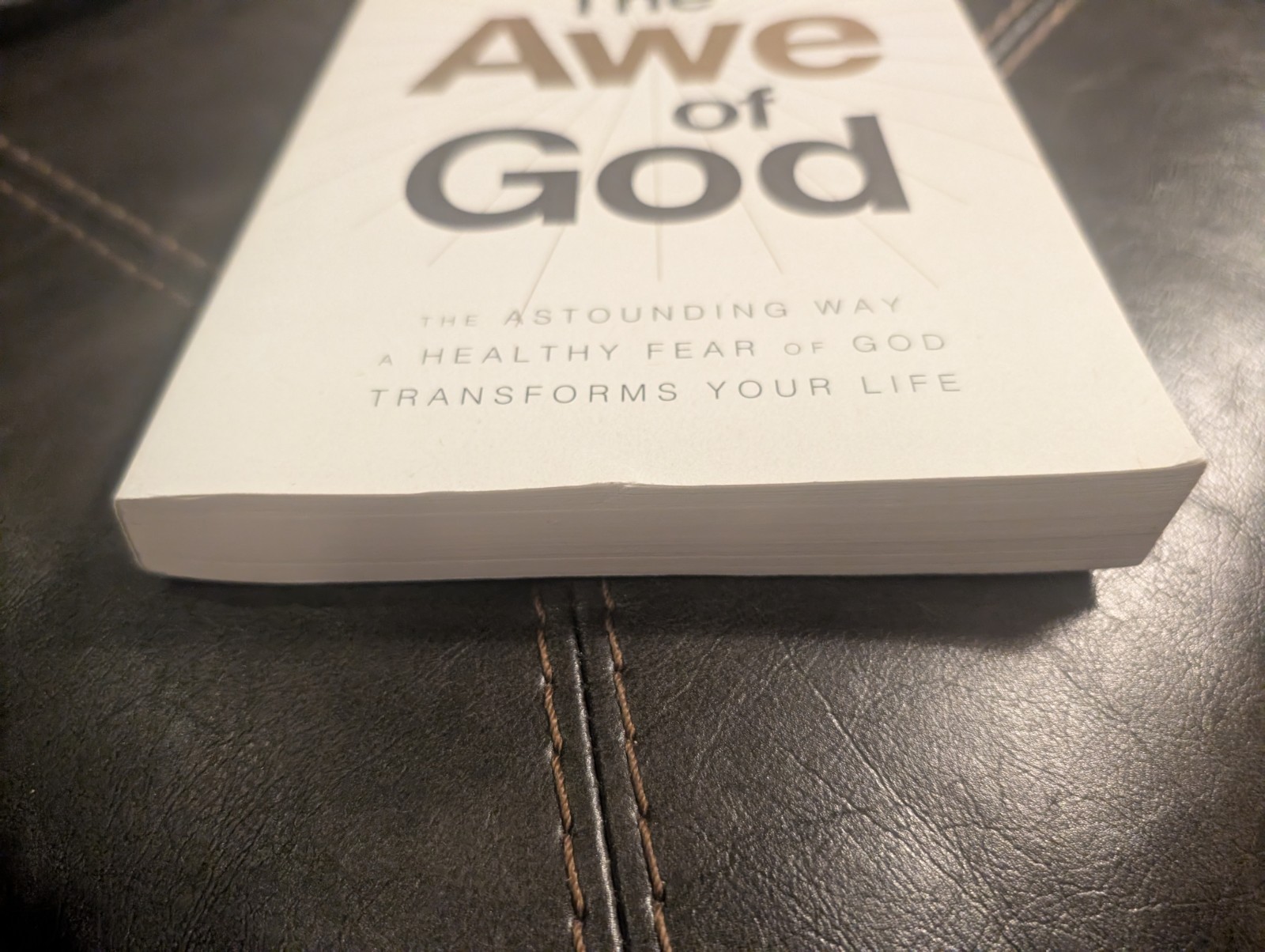 The Awe of God by John Bevere Softcover