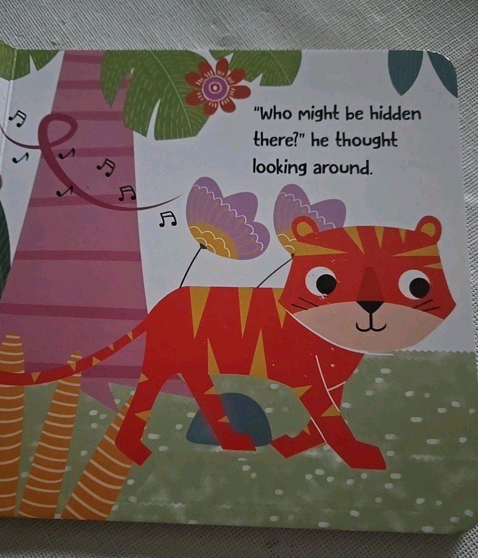 Tommy Tiger and His Peers Board Book Vision St Series 2021 Farm Friends Party