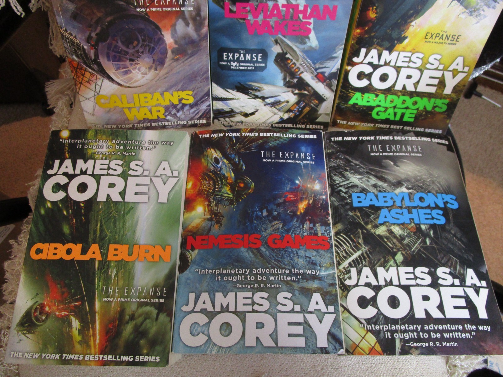 James S.A. Corey – Complete Expanse Series Set 1-9