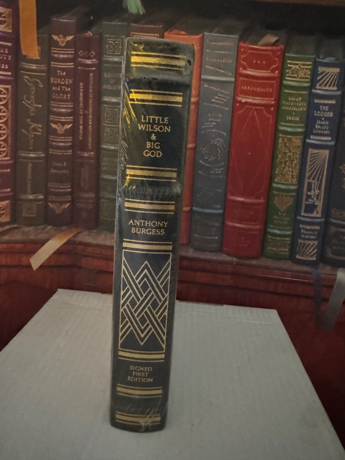 Little Wilson & Big God Anthony Burgess 1987 Leather 1st Edition SIGNED Franklin