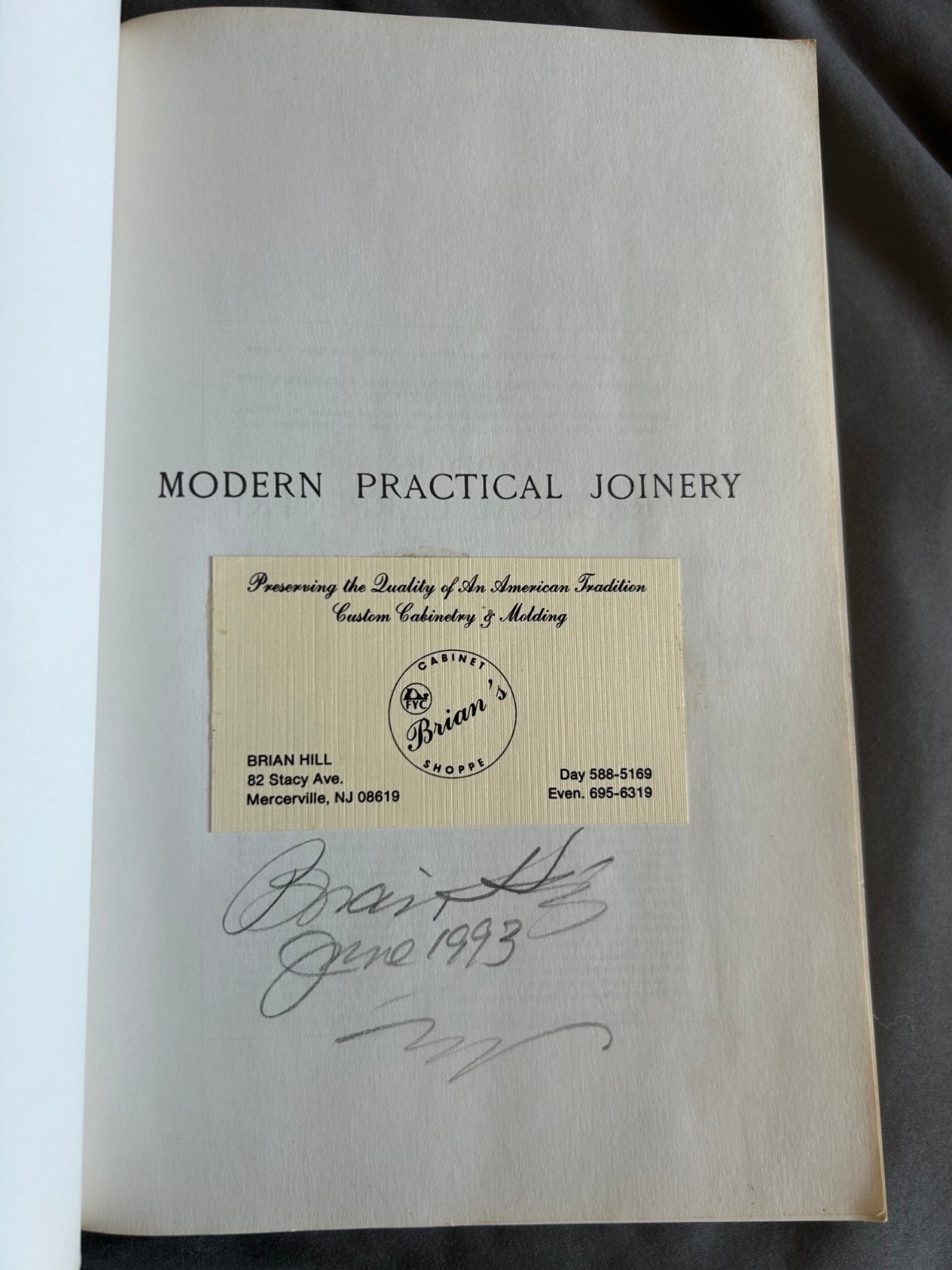 Modern Practical Joinery by George Ellis (Paperback, 1987) woodworking EUC