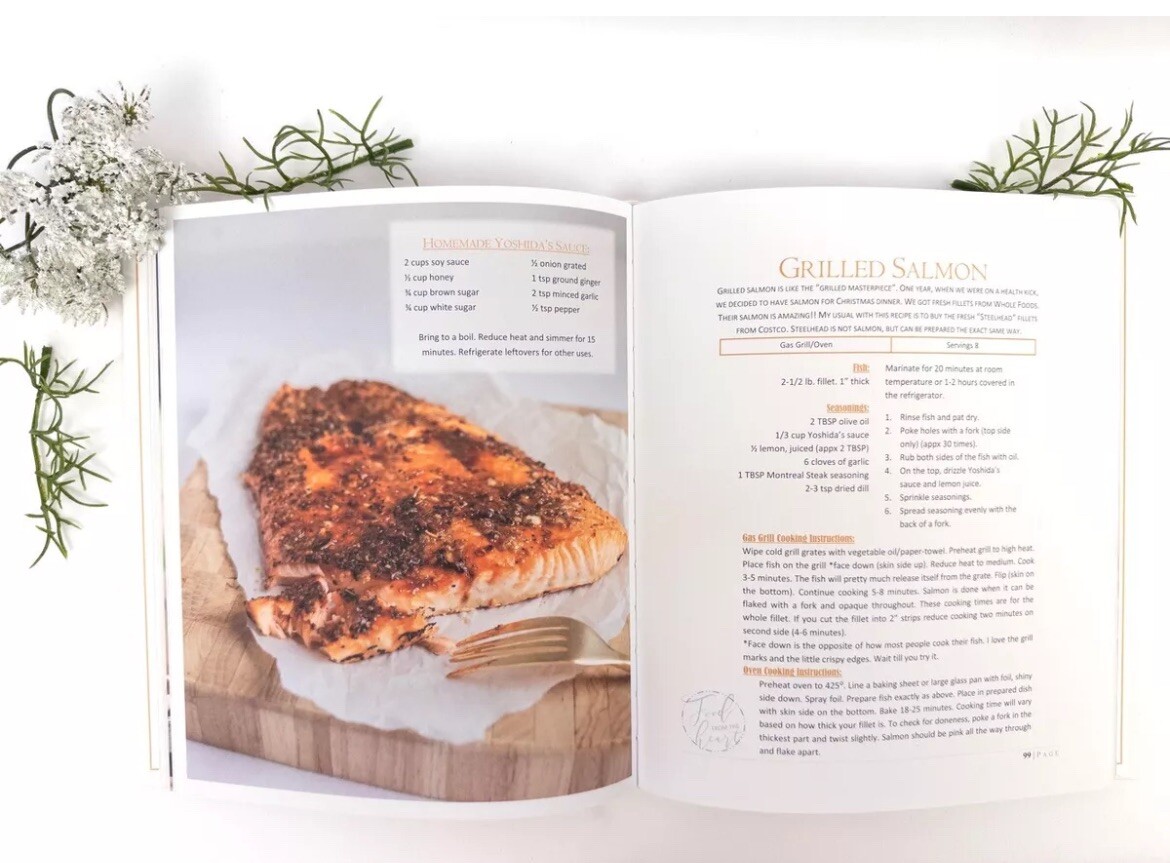 Food From the Heart Cookbook – Simple Country Cooking Beautiful Photos