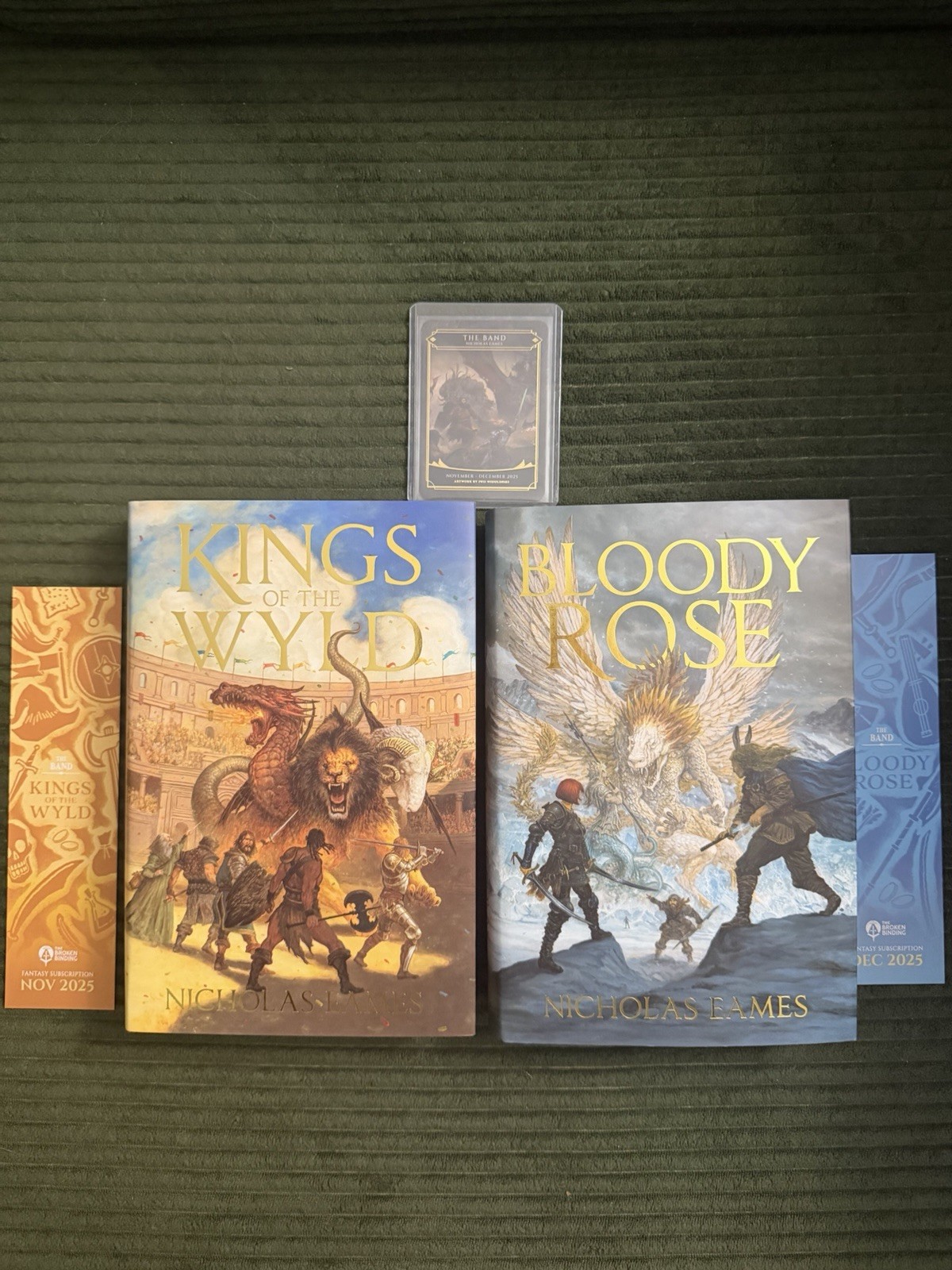 Kings of the Wyld & Bloody Rose – Nicholas Eames Broken Binding Tier 2 (Foil)