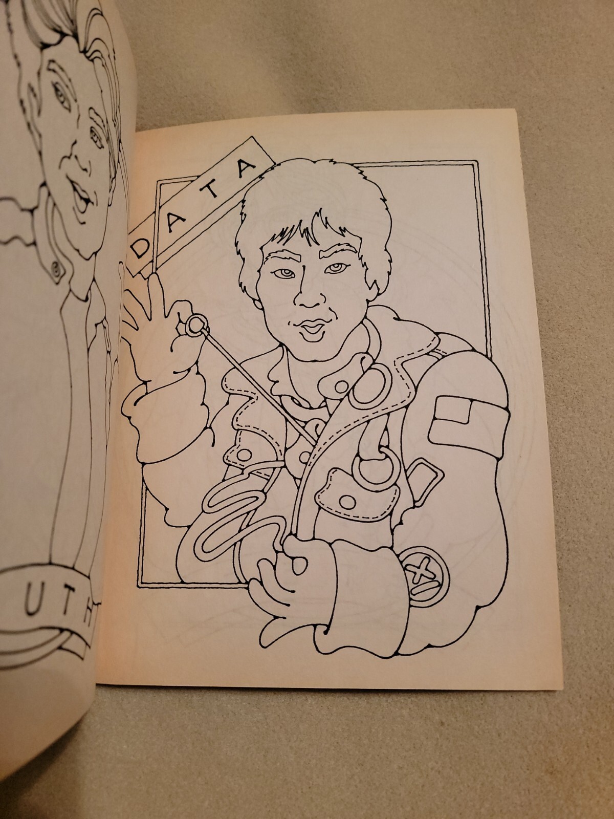 1985 THE GOONIES COLORING FUN Coloring Book UNUSED 1st Print Nancy Duell Vintage