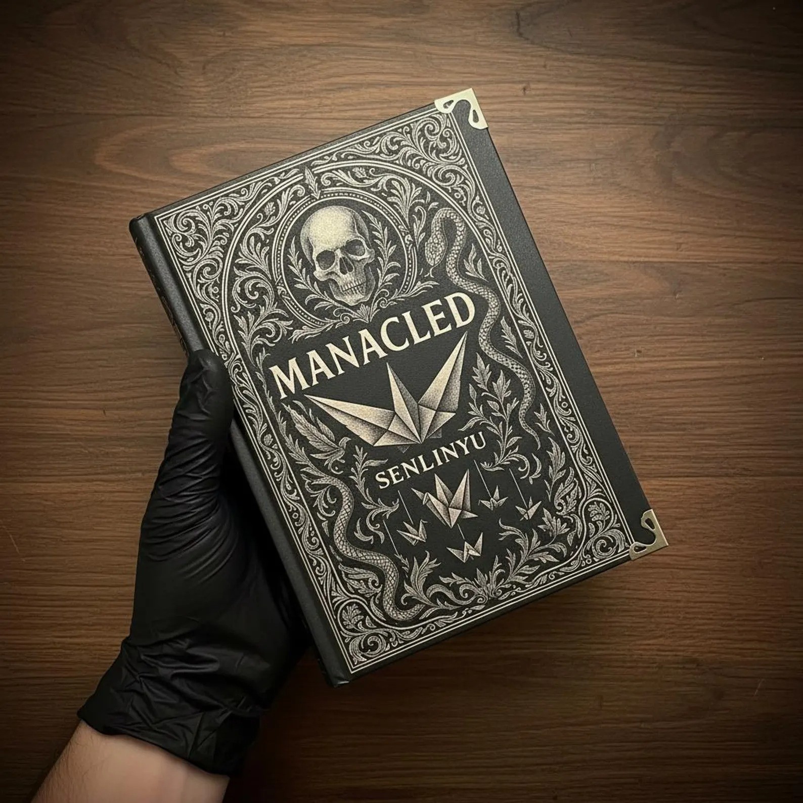 Manacled Dark Fantasy Romance Book by SenLinYu Hardcover Special Edition