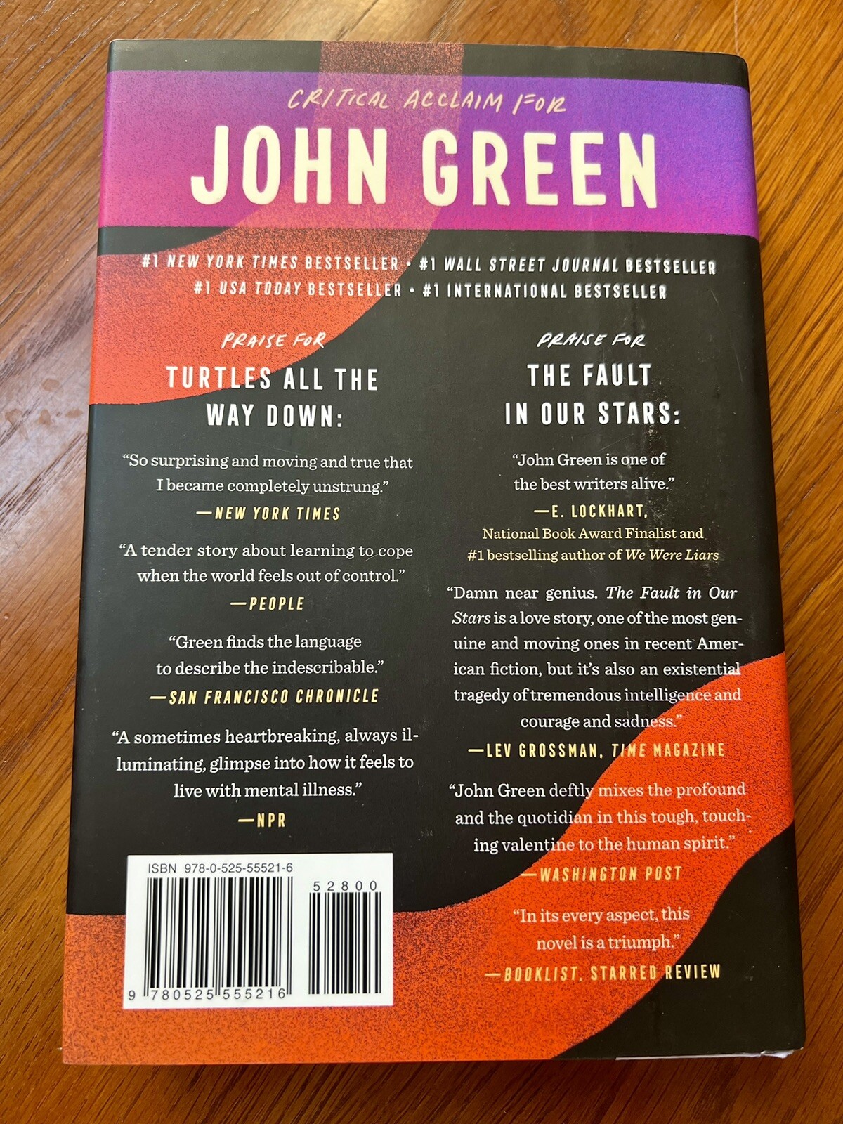 Signed John Green book collection: Fault, Turtles & Anthropocene