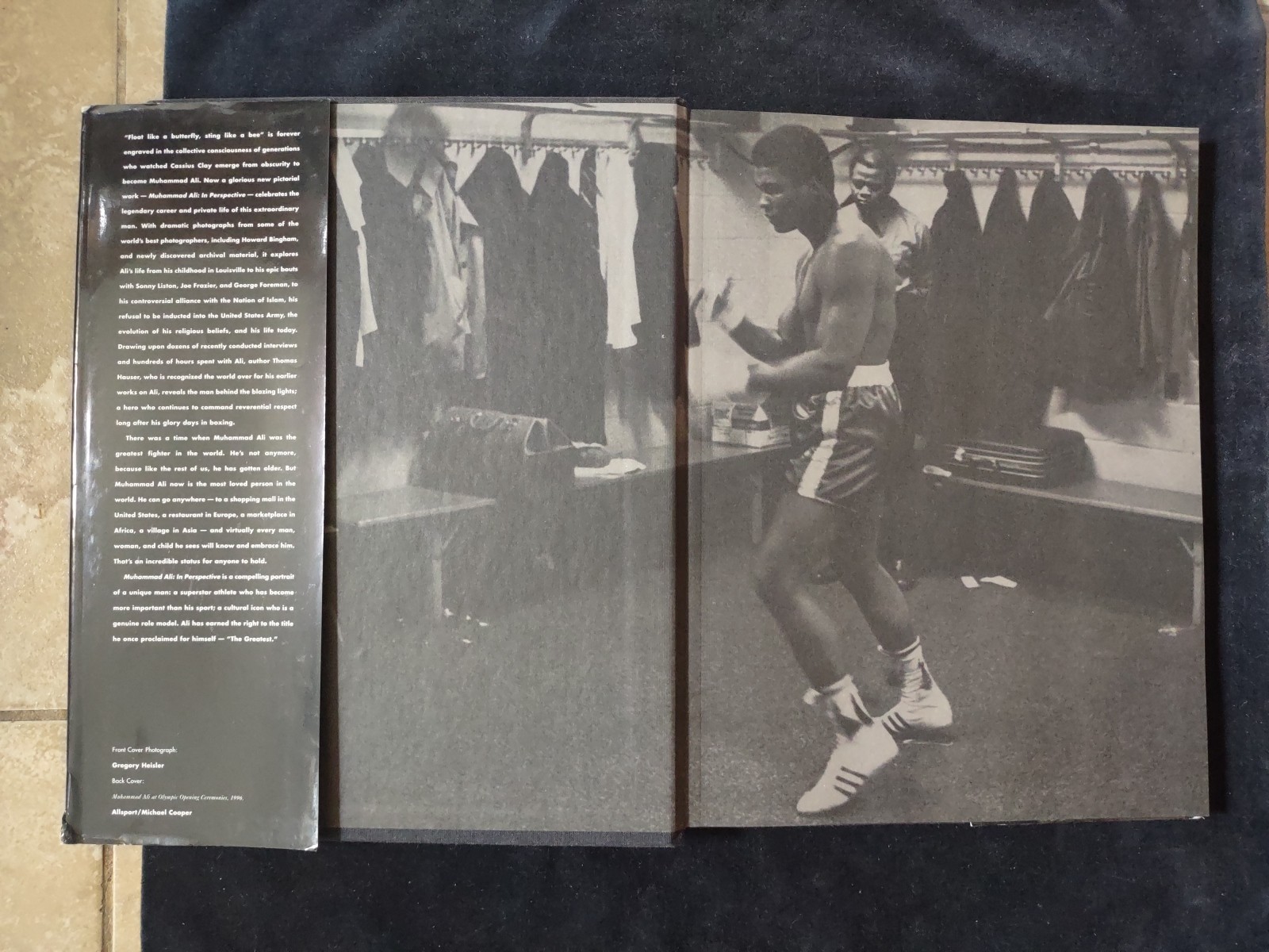 Muhammad Ali In Perspective Photographs Thomas Hauser Hardcover Book Clay Boxing