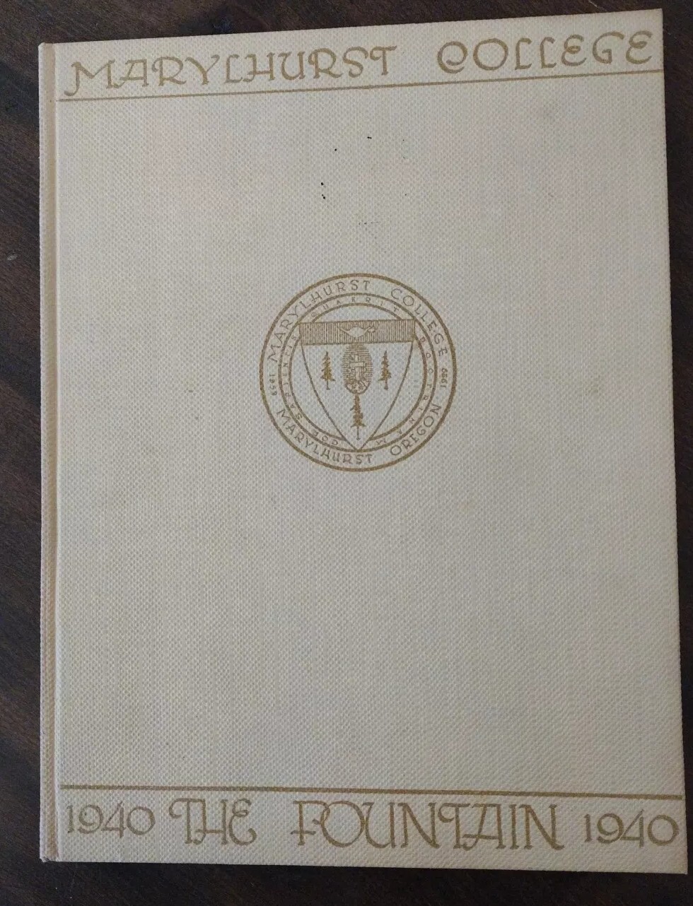3 Yearbooks – 1939 1940 1941 MARYLHURST COLLEGE (Marylhurst, OR) VG