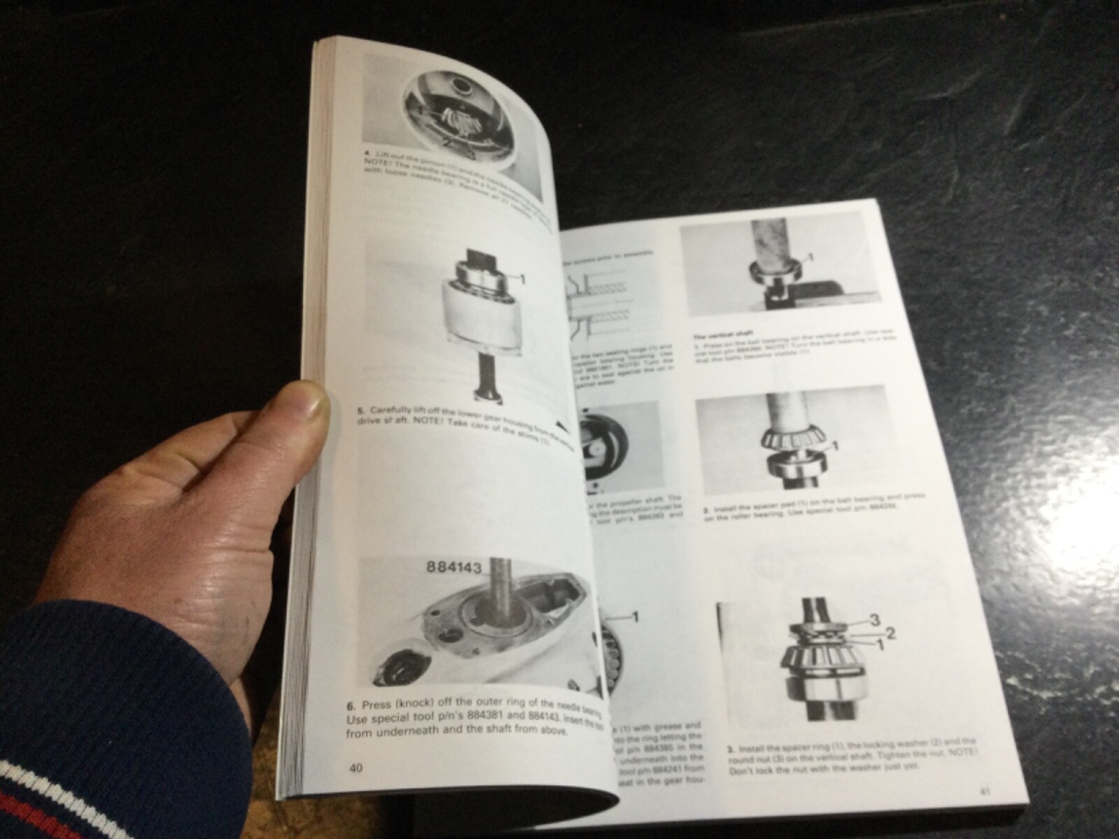 1994 Volvo Penta MD 3.0L, 4.3L, 5.0L, 5.7L, 5.8L 7.4L 8.2L Shop Manual 4,6,8 cyl