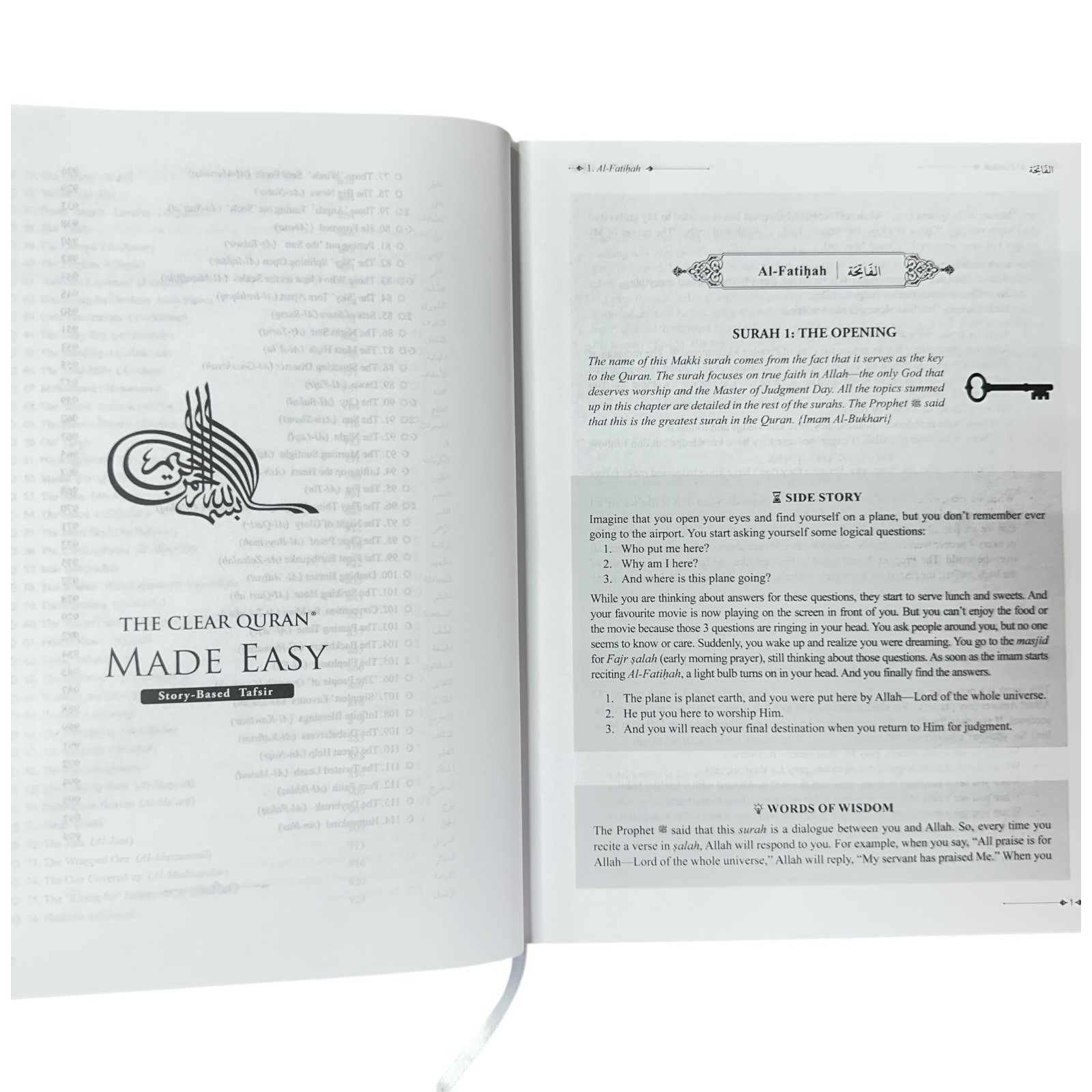 The Clear Quran Made Easy Story Based Tafsir by Dr Mustafa Khattab HB