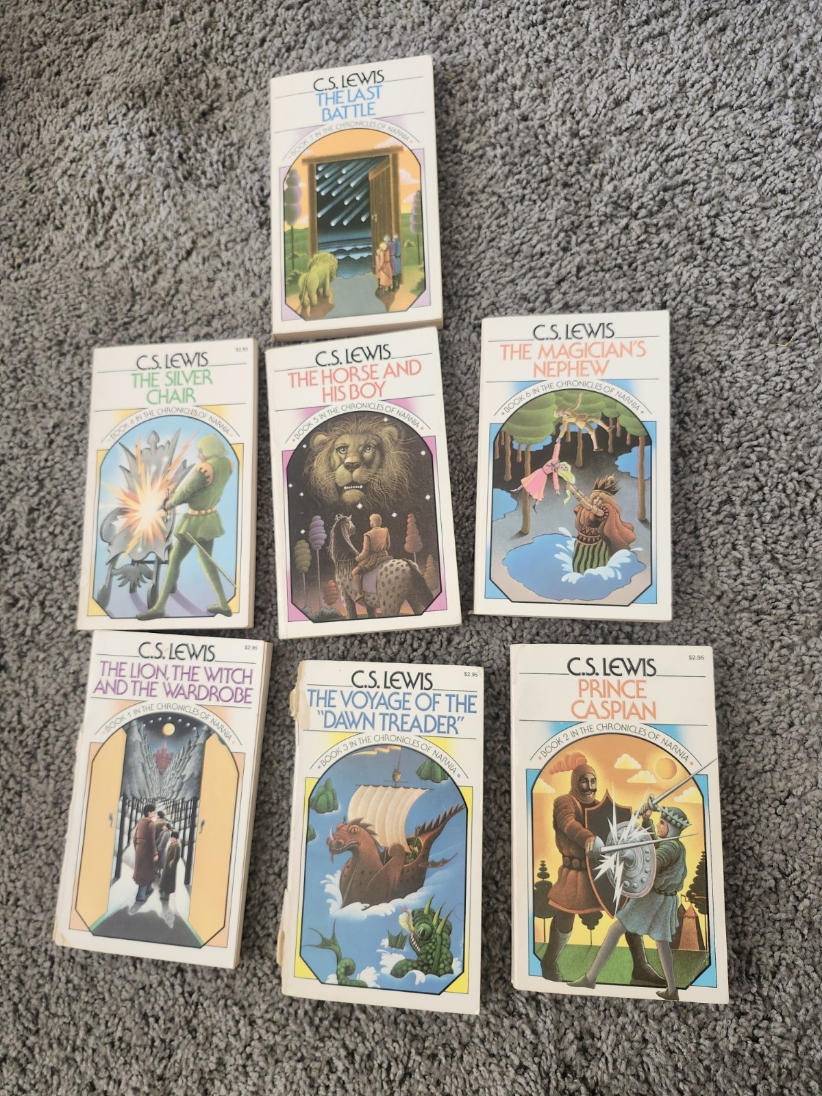 LOTR Box Set 1982 and Chronicles of Narnia Box Set 1978 Vintage Books