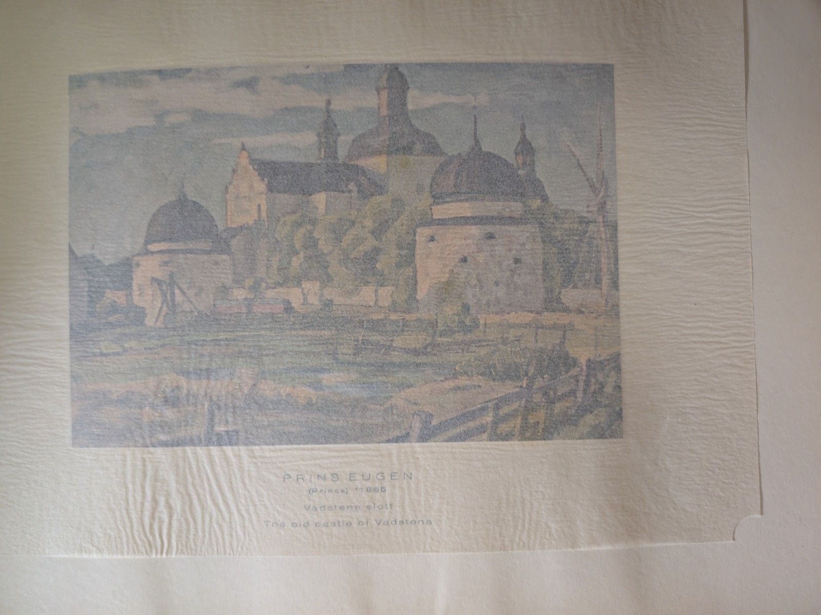 Beautiful SWEDEN : Collection of paintings of swedish landscapes by famous _Rare