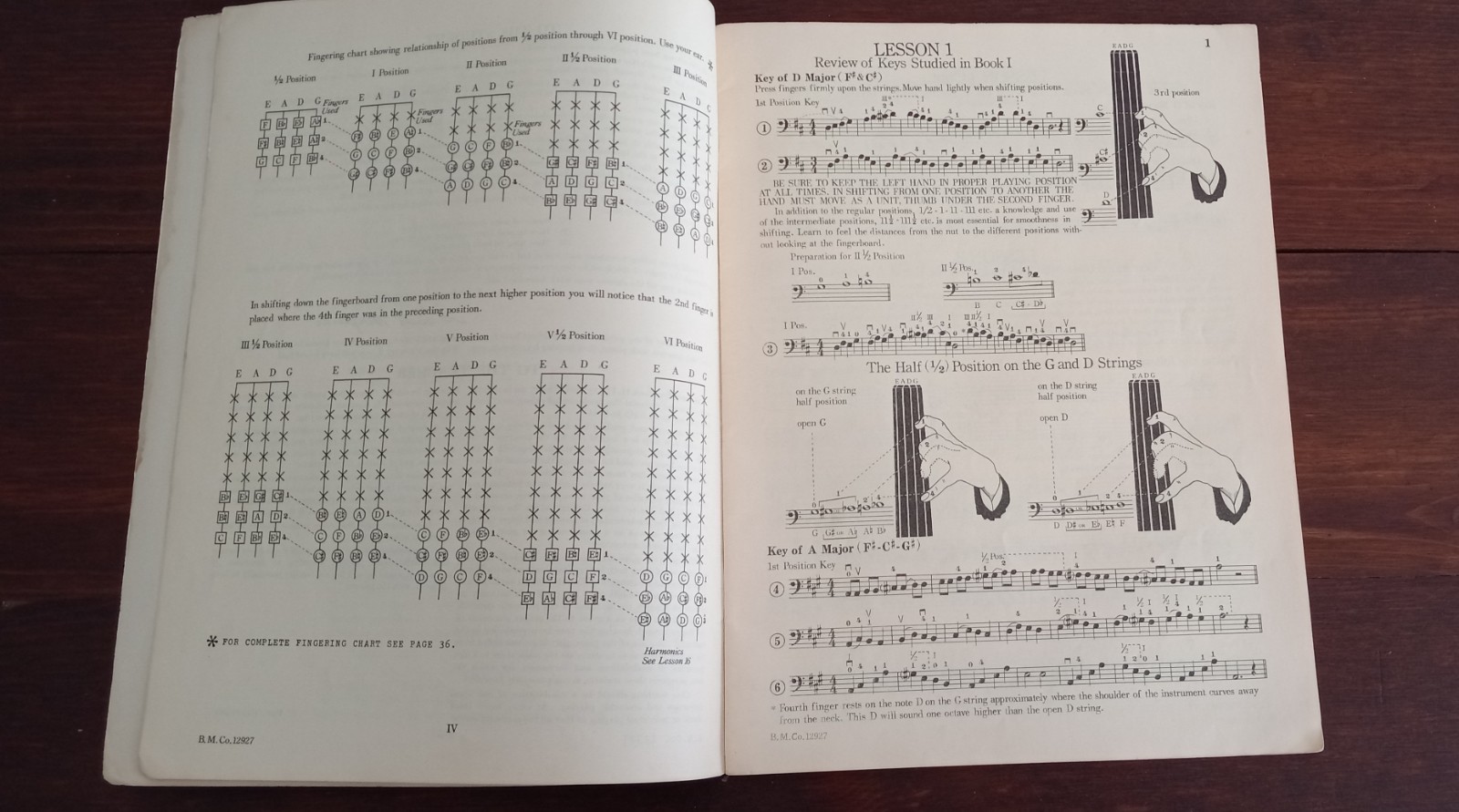 Vintage 1963 A TUNE A DAY For STRING BASS Book 2 36 Pages