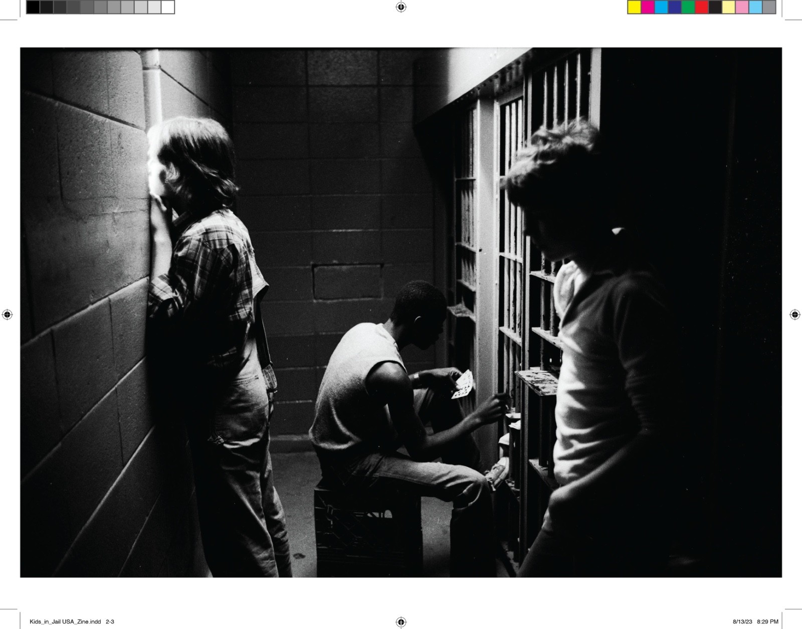 Kids in Jail United States 20 Page Zine Stephen Shames – signed