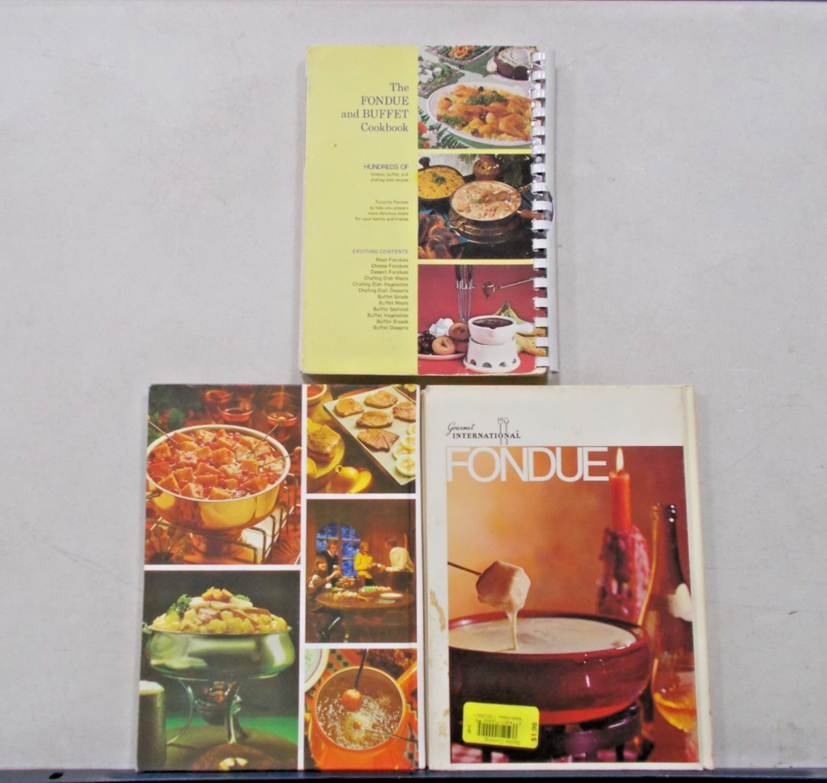 8 FONDUE COOKBOOKS # MIXED HC & TRADE PB PARTY FABULOUS BUFFET COOK-IN