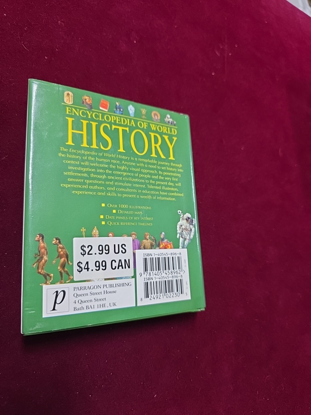 Encyclopedia of World History by Not Available (Hardcover)