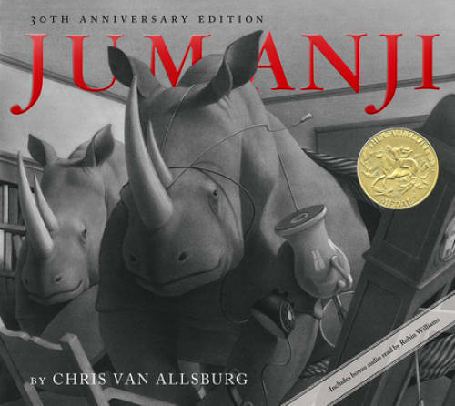 Jumanji 30th Anniversary Edition – Hardcover By Chris Van Allsburg – GOOD