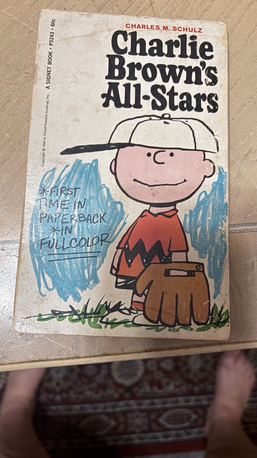 Charlie Brown’s All-Stars by Charles M. Schulz Paperback Signet Book Full Color