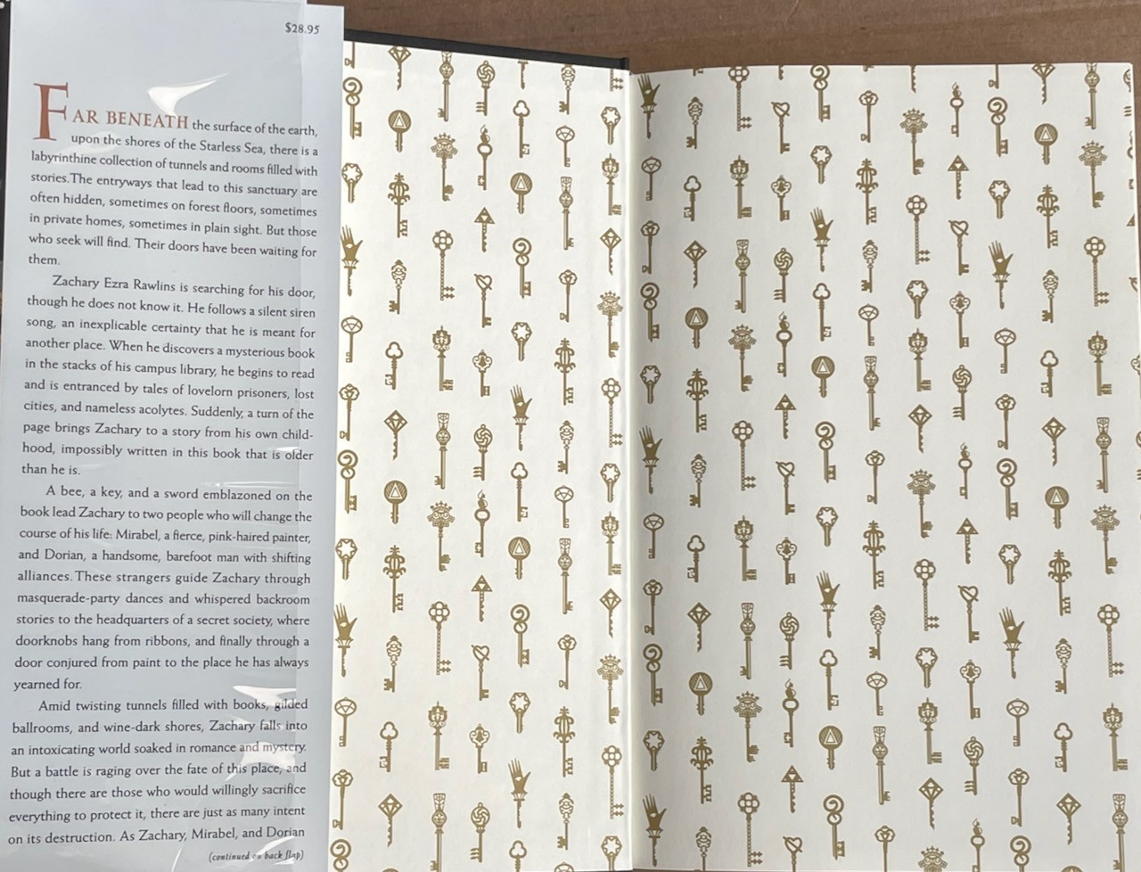 The Starless Sea / Erin Morgenstern / First Edition • 1st print SIGNED LN