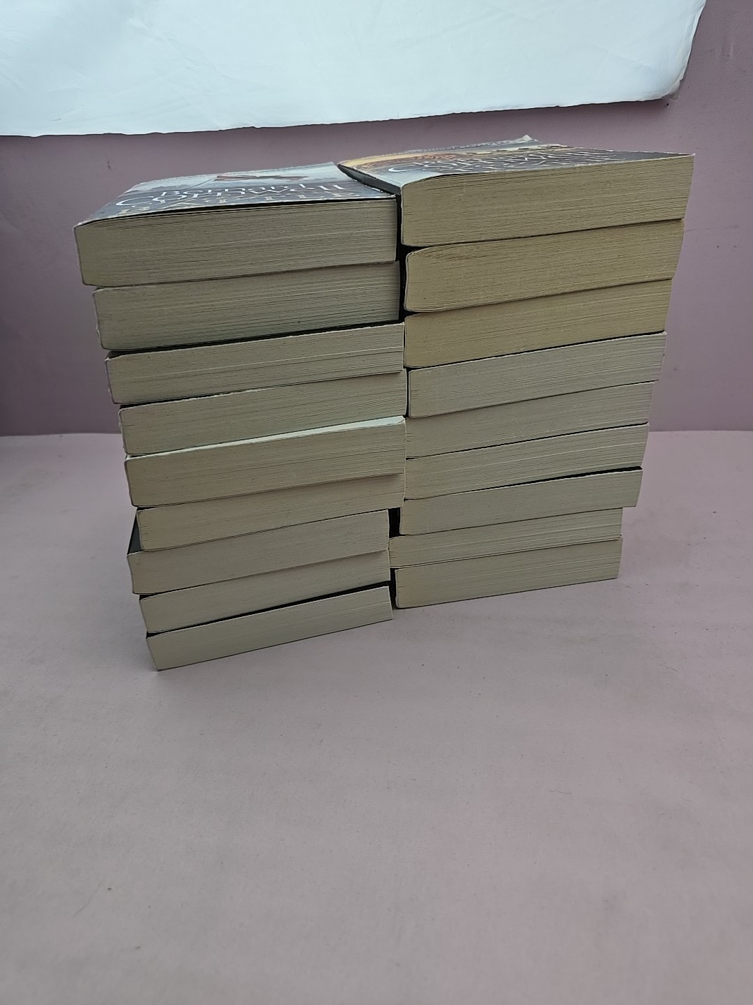 Lot of 18 Bernard Cornwell Sharpe’s Novels Paperback