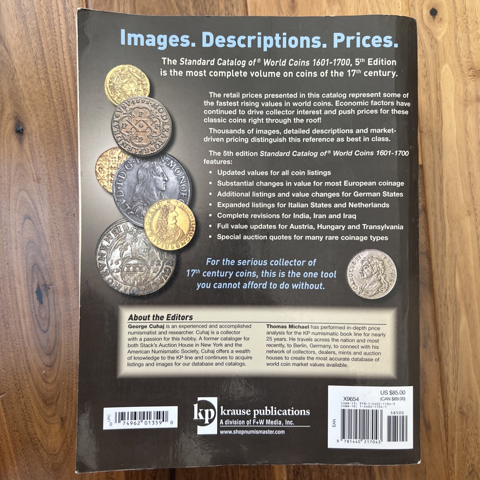 Standard Catalog of World Coins: 1601-1700 – 5th Edition Large Paperback – Cuhaj