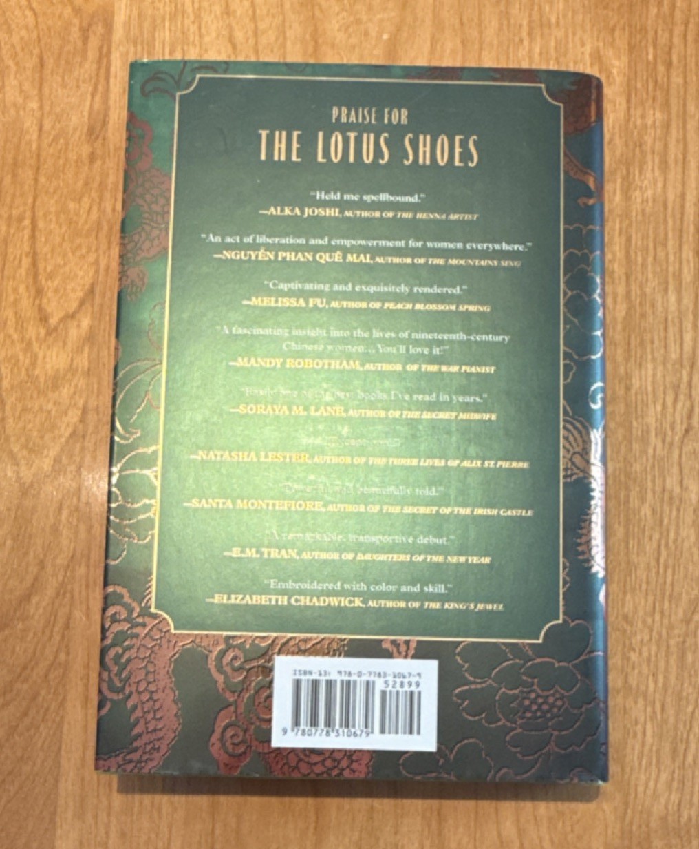 The Lotus Shoes by Jane Yang Hardcover Fiction Novel, Sisterhood, Historical