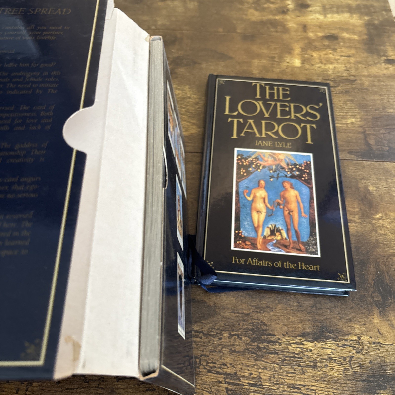 Lover’s Tarot : For Affairs of the Heart by Jane Lyle (1992, Hardcover)