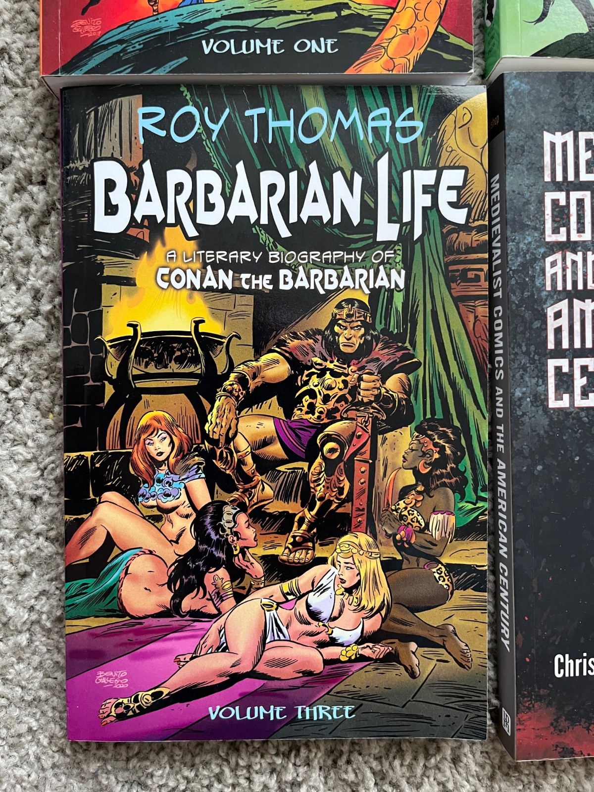 Roy Thomas Barbarian Life – Marvel Conan the Barbarian + Medievalist Comics