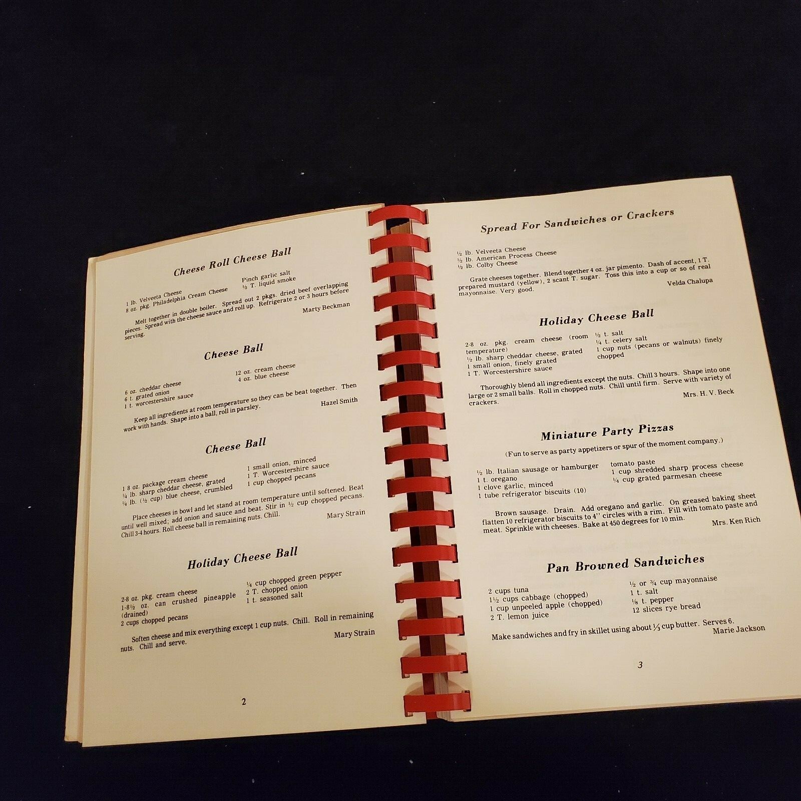 1982 Kalona Historical Village Cook Book 264 Pages by Committee