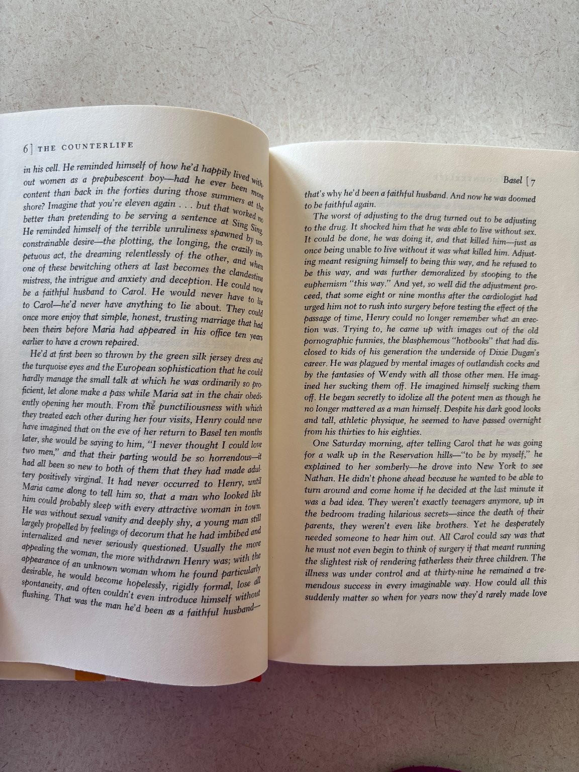 The Counterlife Philip Roth 1986 First Edition Farrar Straus Giroux Novel