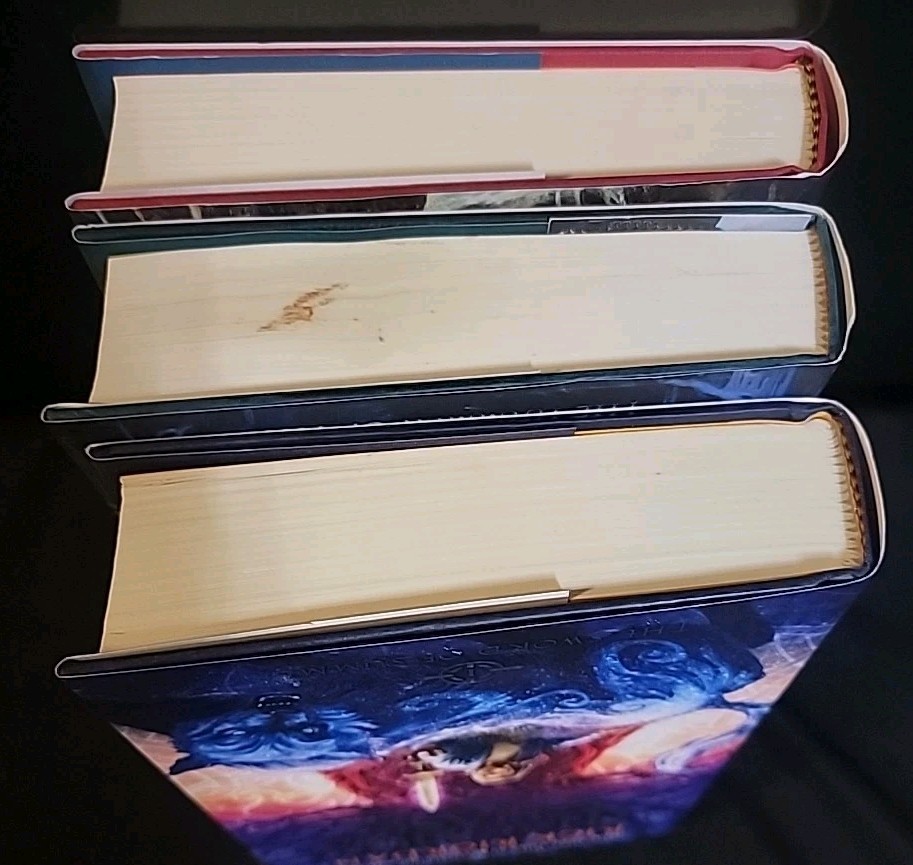 Magnus Chase and the Gods of Asgard 1-3 Book Collection Set Lot Rick Riordan HC