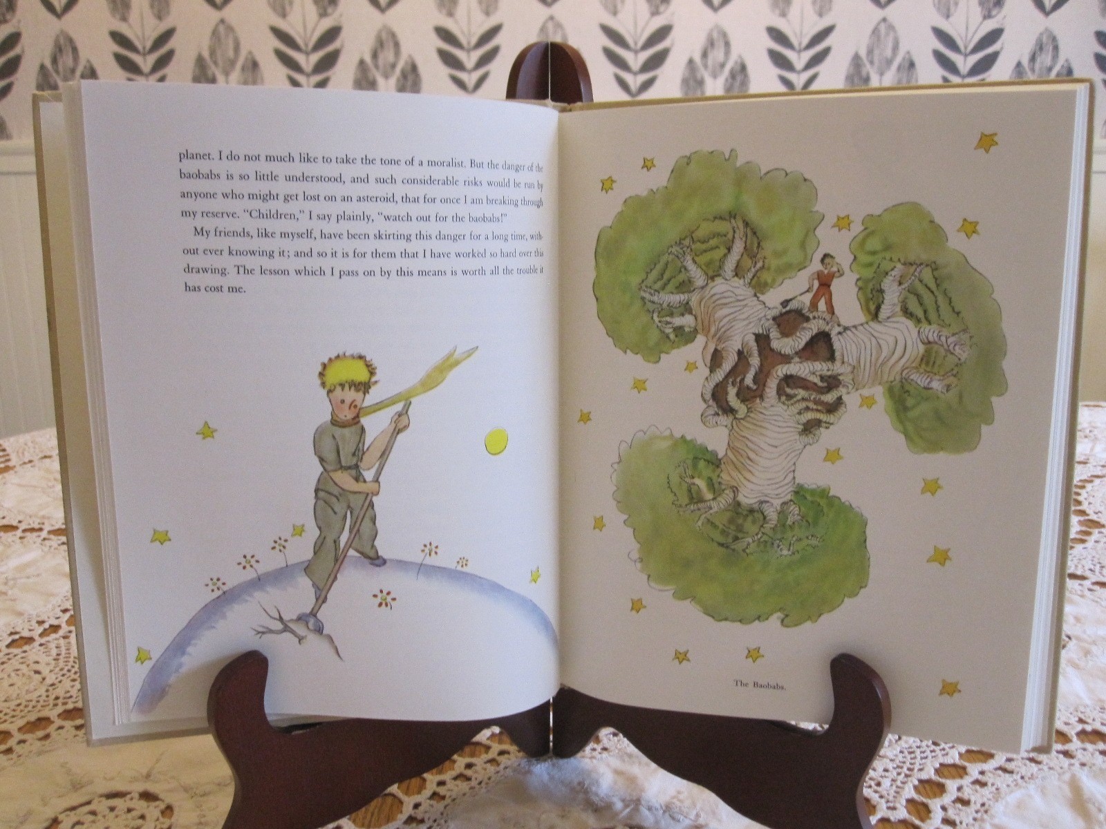 THE LITTLE PRINCE Antoine de Saint-Exupery 1943 Vintage HC
