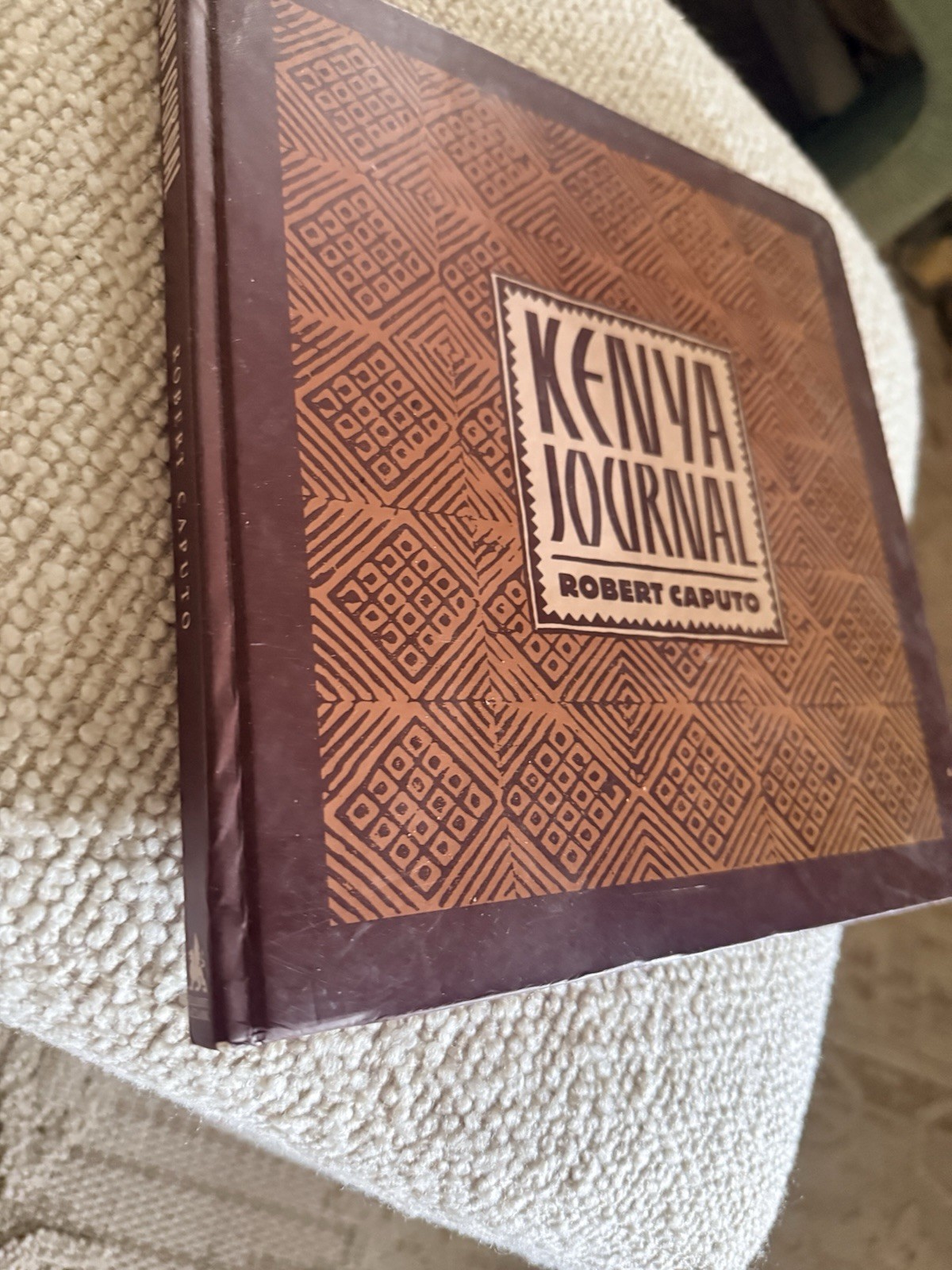 Kenya Journal by Robert Caputo hardover 116 pages photography coffee table book