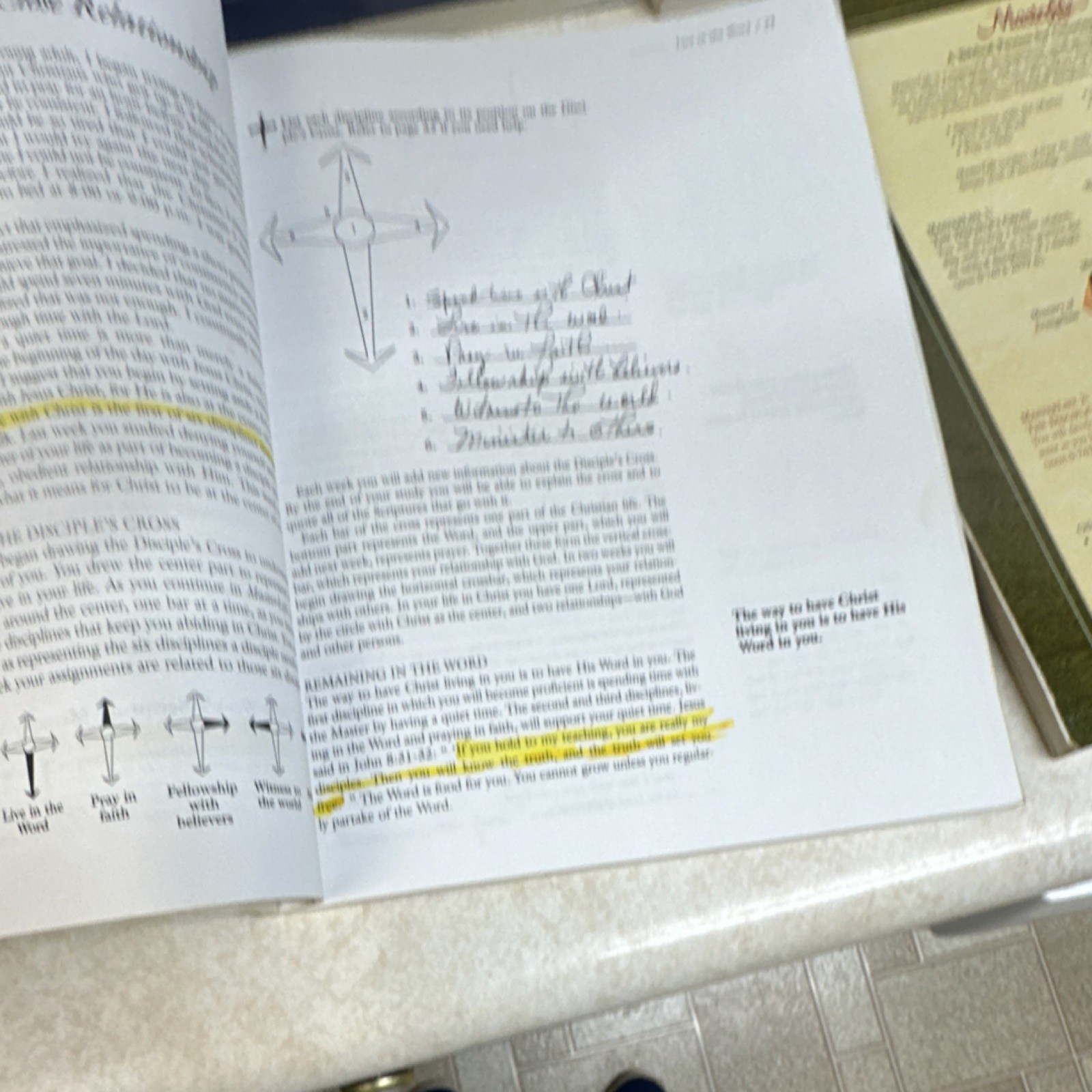 LifeWay MasterLife Book Set Biblical Process for Growing Disciples 4 Vol 1997