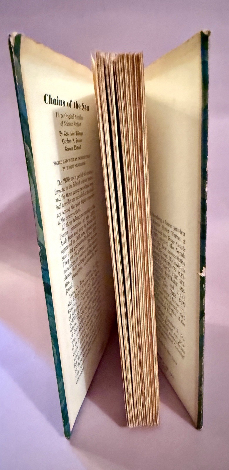 Chains of the Sea by Geo Alec Effinger 1973 1st Print Sci-Fi RARE HC DJ