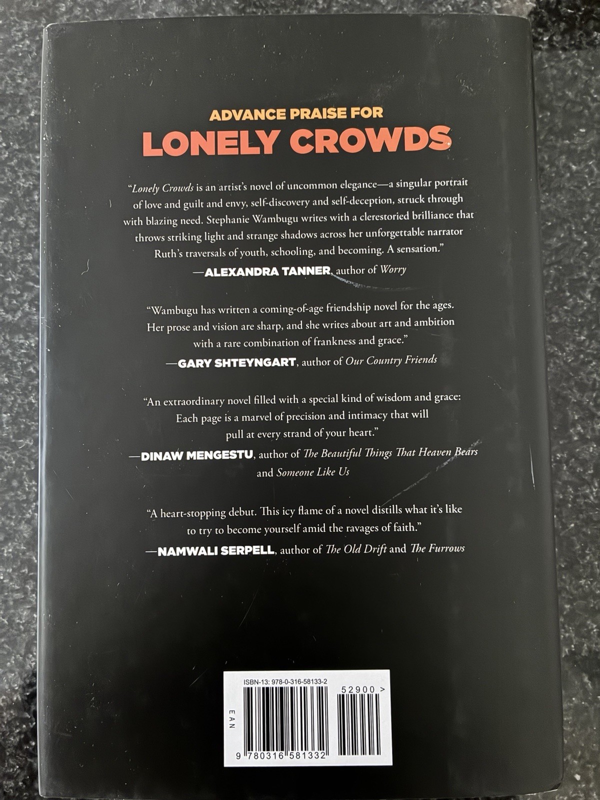 Lonely Crowds by Stephanie Wambugu: New Book – Hardback Signed Copy – Autograph