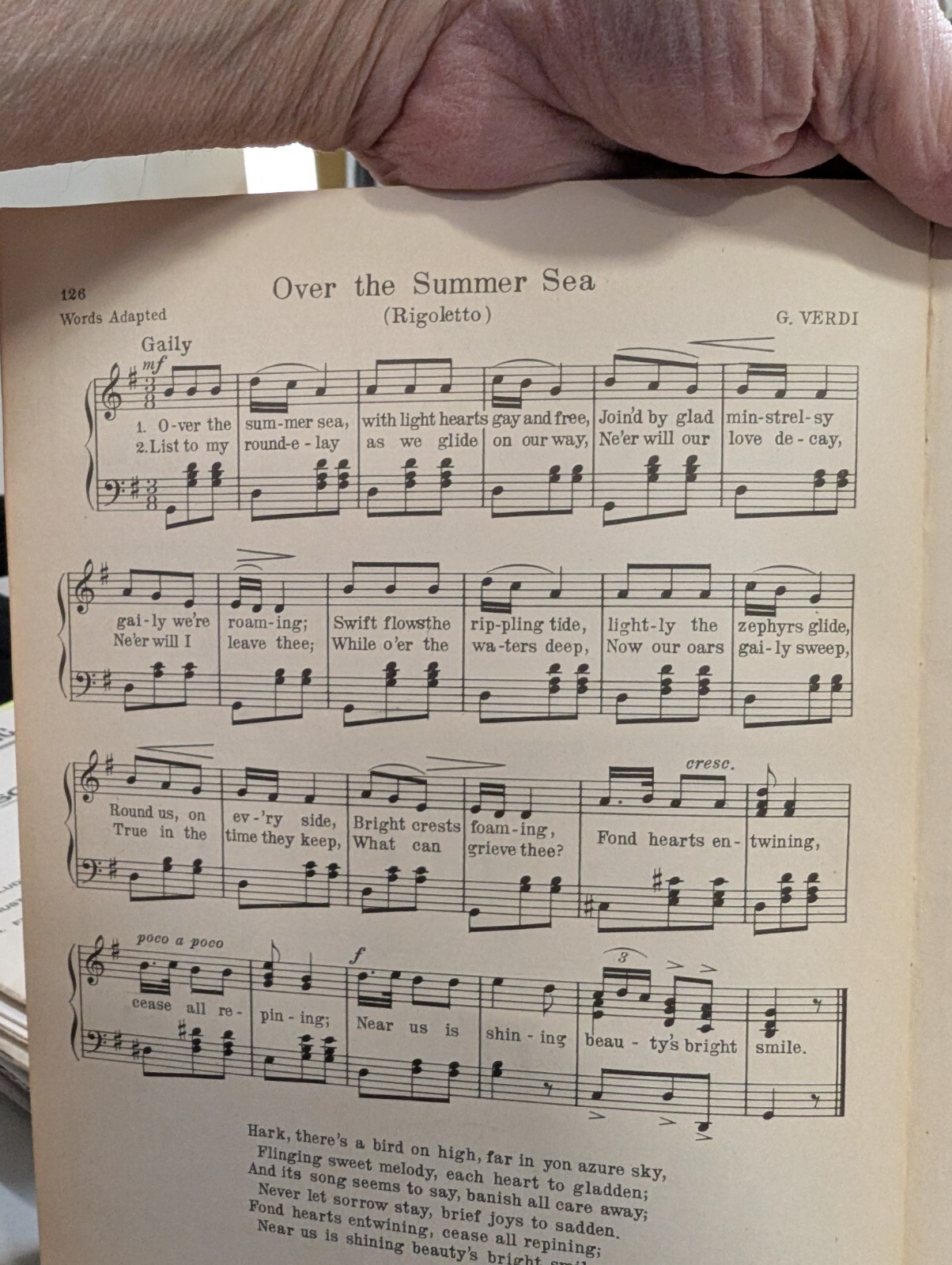 Songs the Children Love to Sing D Appleton Co 300 songs 1916 A 250318