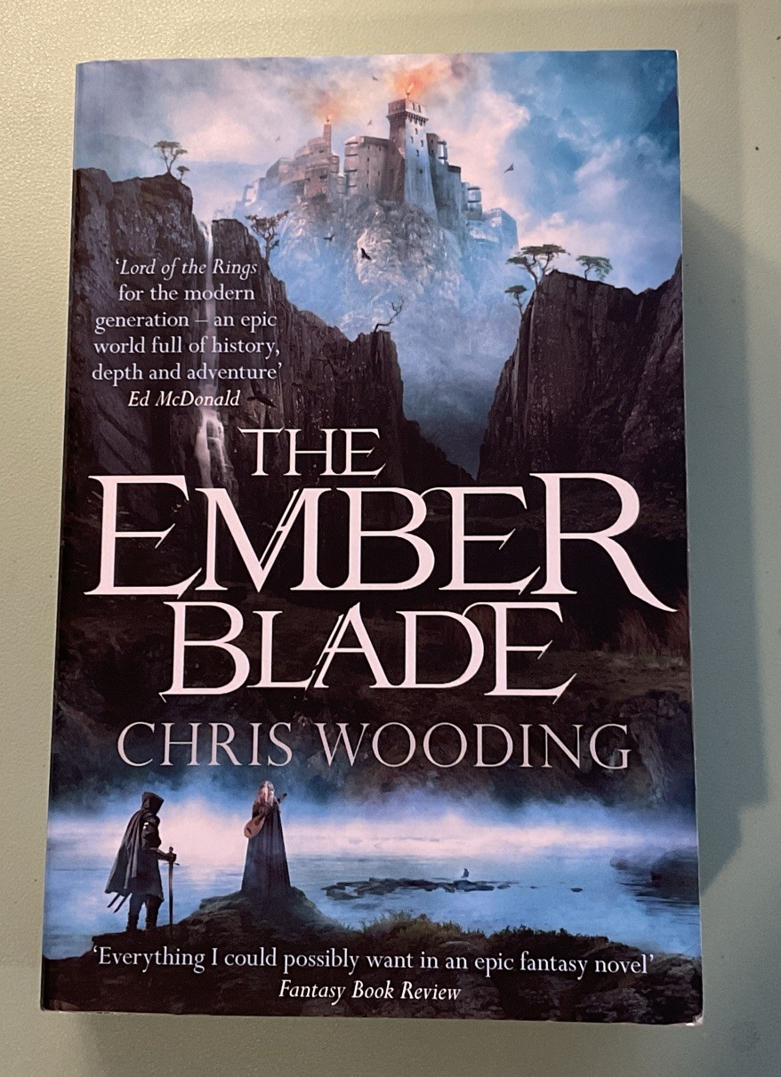 Ember Blade By Chris Wooding Paperback Brand New