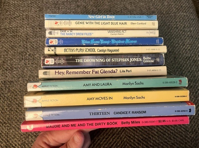 1980’s lot of 11 girl’s interest lot of paperbacks teen romance mystery humor