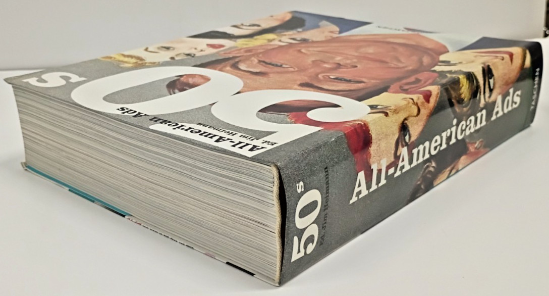All-American Ads of the 50s Jim Heimann Taschen Advertising Design VG