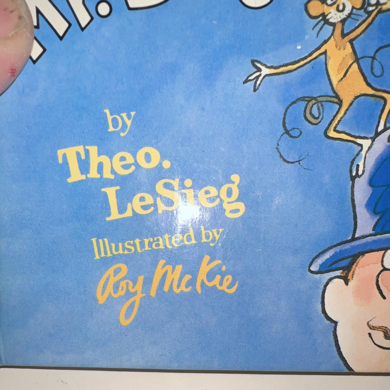 The Pop-Up Mice of Mr. Brice Hardcover Pop-Up Theo. LeSieg Signed