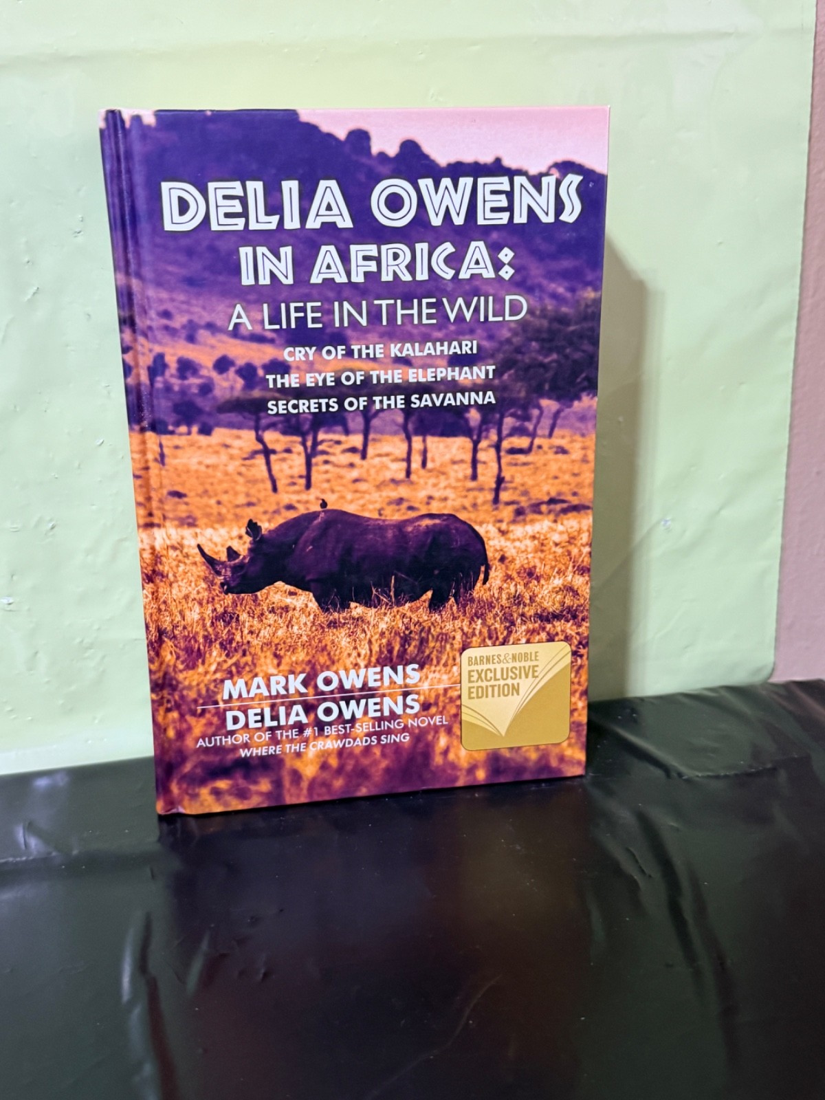 African Big Game Omnibus of 3 books Delia Owens in Africa – With Mark Owens