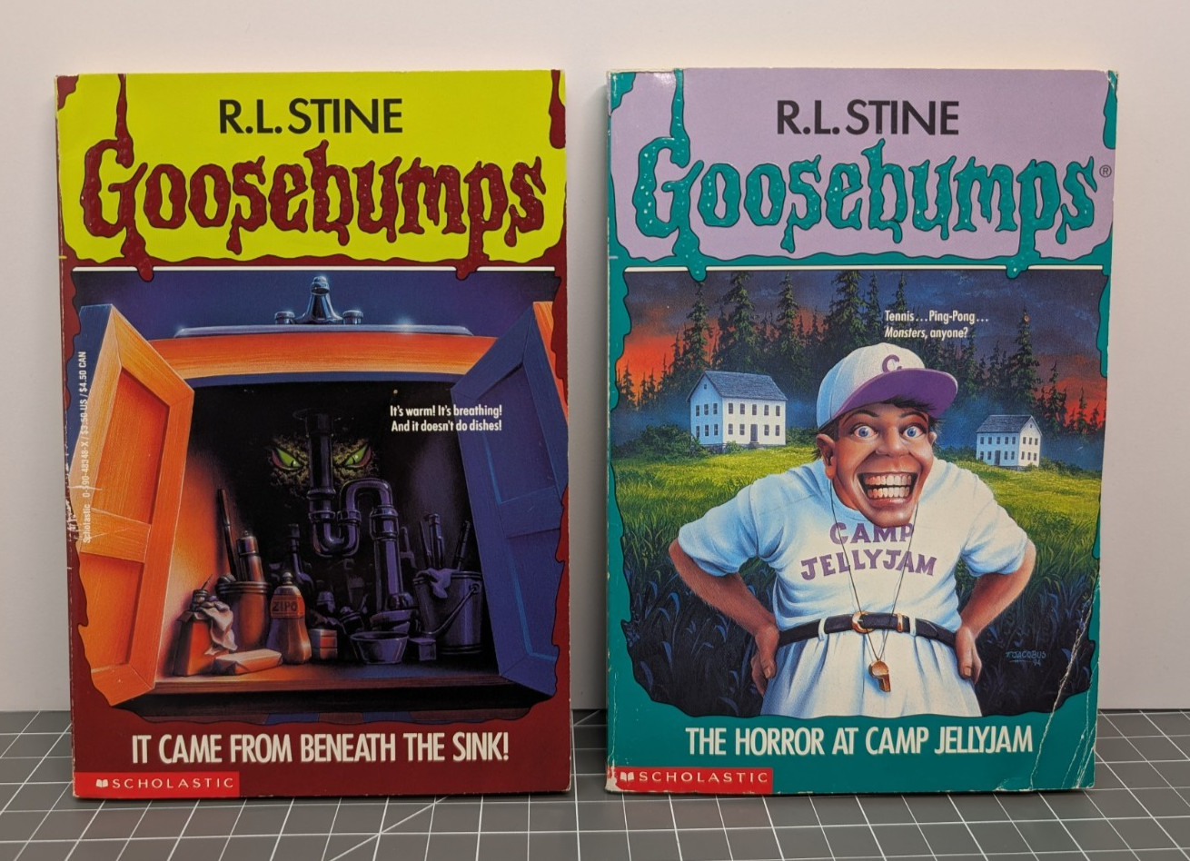 Lot of Goosebumps Vintage 1990s Books – Horror – Lot of 16 Books